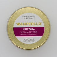 Wanderlux Arizona Sedona Reverie 6.5 Ounce Soy Candle