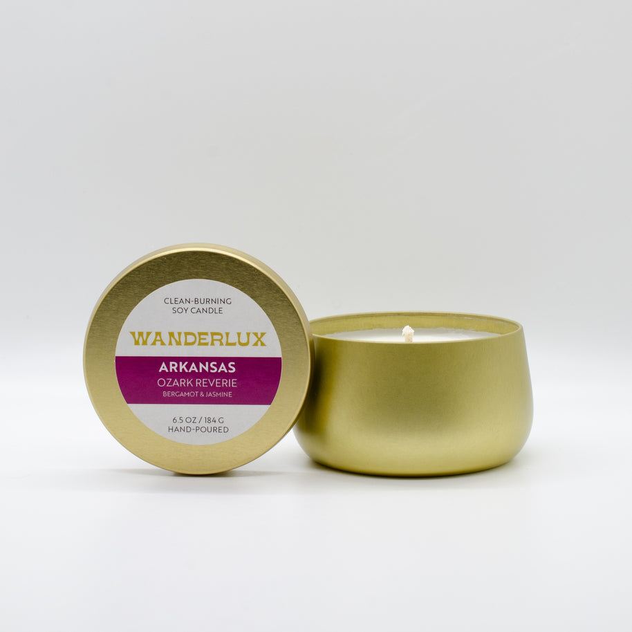 Wanderlux Arkansas Ozark Reverie 6.5 Ounce Soy Candle