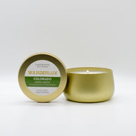 Wanderlux Colorado Aspen Grove 6.5 Ounce Soy Candle