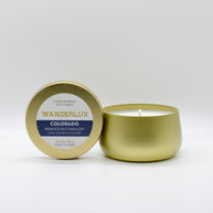 Wanderlux Colorado Painted Sky Twilight 6.5 Ounce Soy Candle