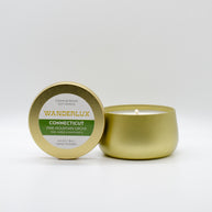 Wanderlux Connecticut Pine Mountain Grove 6.5 Ounce Soy Candle
