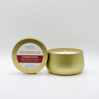 Wanderlux Connecticut Apple Orchard Spice 6.5 Ounce Soy Candle