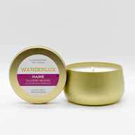 Wanderlux Maine Old Port Reverie 6.5 Ounce Soy Candle