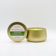 Wanderlux Maryland Blackwater Pine Grove 6.5 Ounce Soy Candle