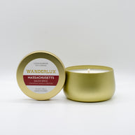 Wanderlux Massachusetts Salem Spice 6.5 Ounce Soy Candle