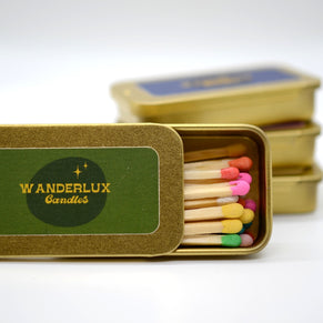 Wanderlux Match Tins - Grove Green