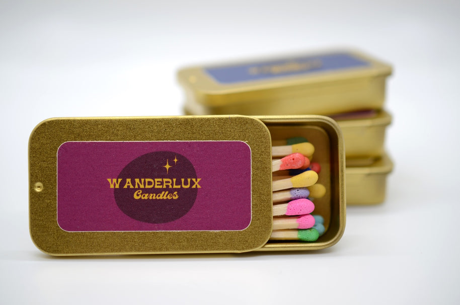 Wanderlux Match Tins - Reverie Magenta