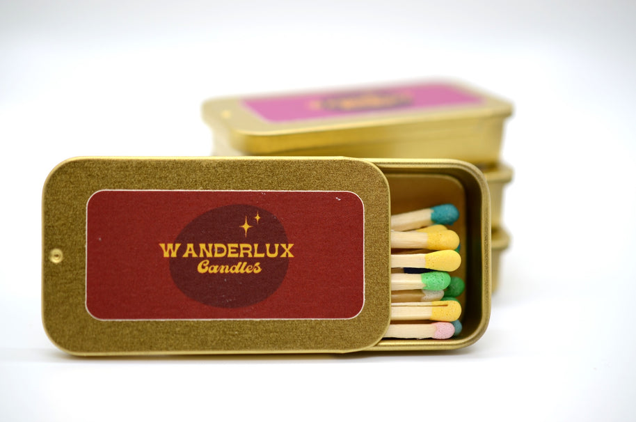 Wanderlux Match Tins - Spice Red