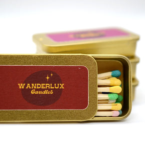Wanderlux Match Tins - Spice Red