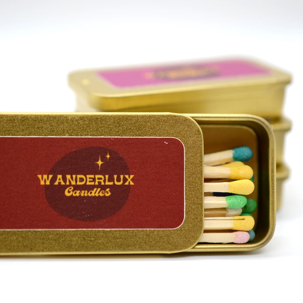 Wanderlux Match Tins - Spice Red