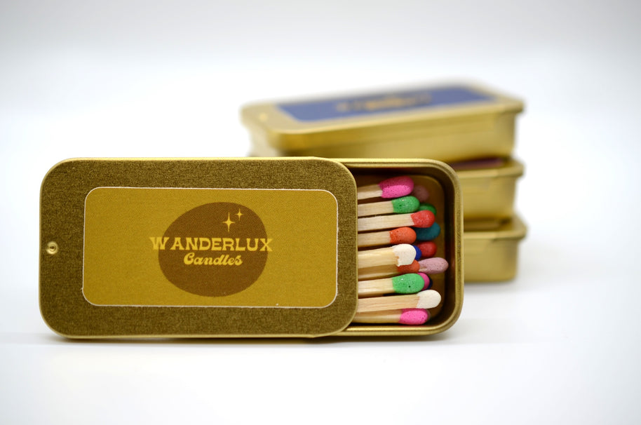 Wanderlux Match Tins - Glow Yellow