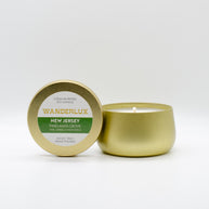 Wanderlux New Jersey Pinelands Grove 6.5 Ounce Soy Candle