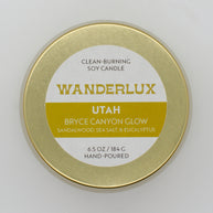Wanderlux Utah Bryce Canyon Glow 6.5 Ounce Soy Candle