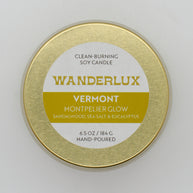 Wanderlux Vermont Montpelier Glow 6.5 Ounce Soy Candle