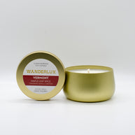 Wanderlux Vermont Maple Leaf Spice 6.5 Ounce Soy Candle