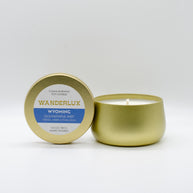 Wanderlux Wyoming Old Faithful Mist 6.5 Ounce Soy Candle